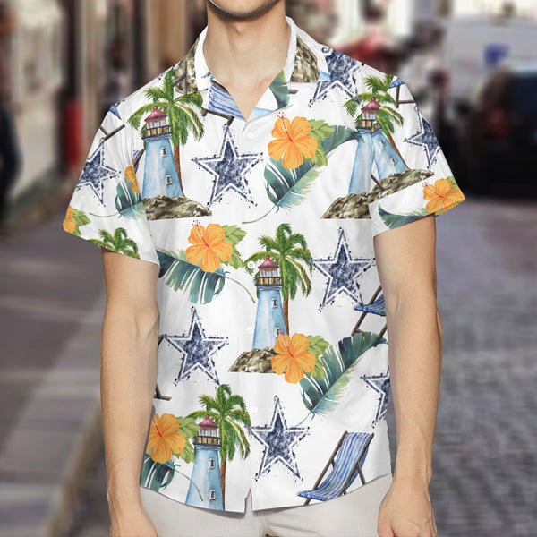 Dallas Cowboys 2 (7) Personalized Hawaiian Button down shirt