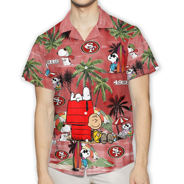 San Francisco 49ers 2 (3) Personalized Hawaiian Button down shirt