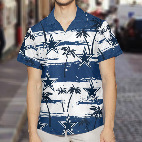 Dallas Cowboys 2 (8) Personalized Hawaiian Button down shirt