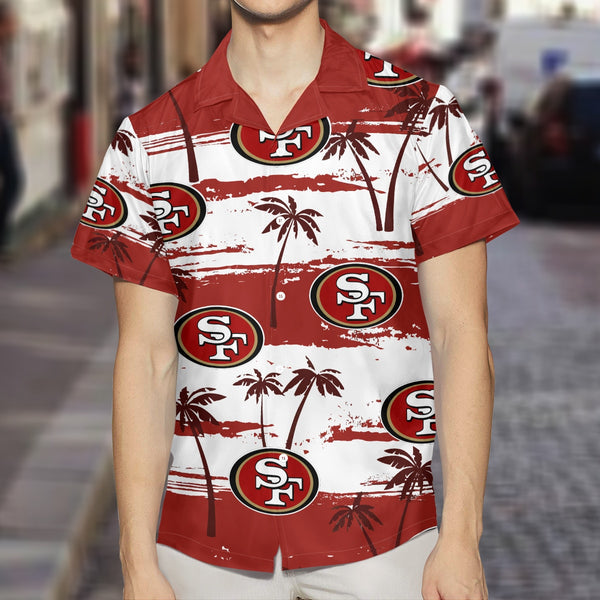San Francisco 49ers 2 (2) Personalized Hawaiian Button down shirt
