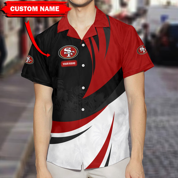 San Francisco 49ers 2 (8) Personalized Hawaiian Button down shirt