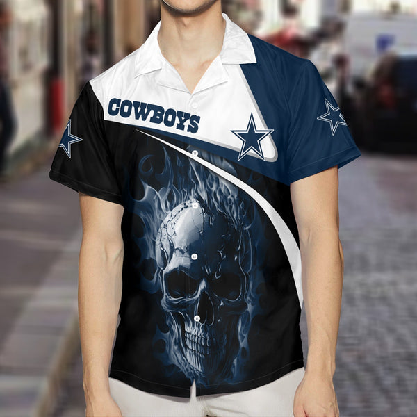 Dallas Cowboys 2 (9) Personalized Hawaiian Button down shirt