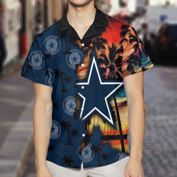 Dallas Cowboys 2 (11) Personalized Hawaiian Button down shirt