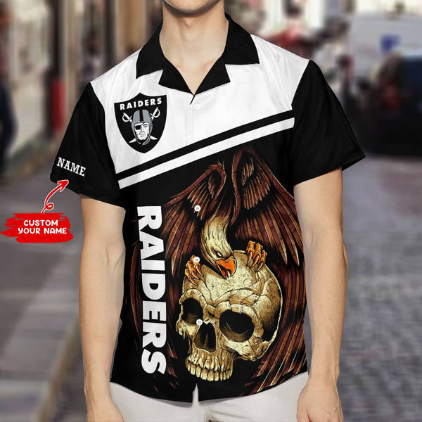 Las Vegas Raiders 2 (8) Personalized Hawaiian Button down shirt