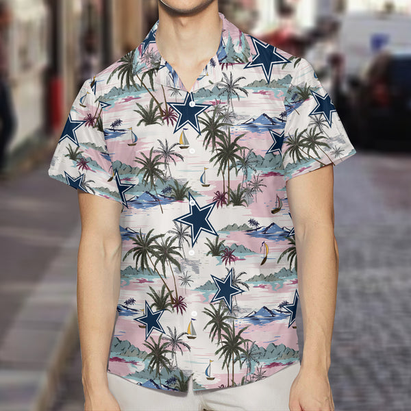 Dallas Cowboys 2 (13) Personalized Hawaiian Button down shirt