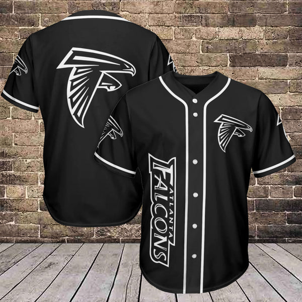 Atlanta Falcons Personalized Baseball Jersey 016