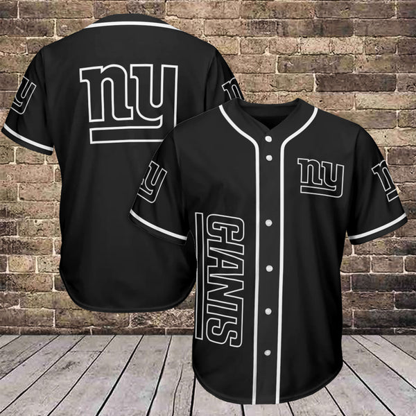 New York Giants Personalized Baseball Jersey 011
