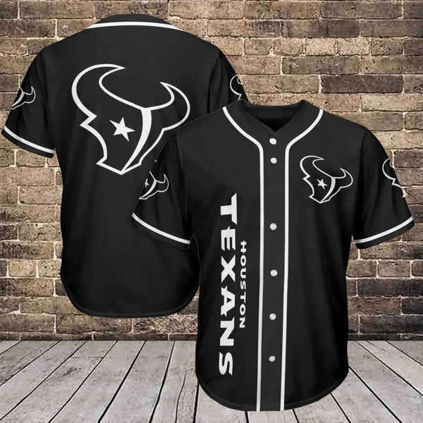 Houston Texans Personalized Baseball Jersey 012