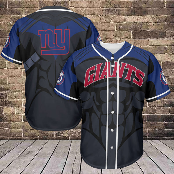 New York Giants Personalized Baseball Jersey 006