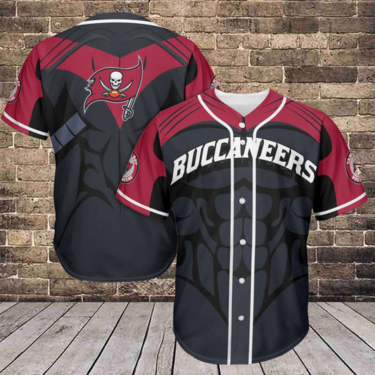 Tampa Bay Buccaneers Personalized Baseball Jersey 009
