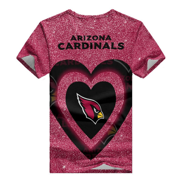 Arizona Cardinals 1(12) Personalized V-neck Women T-shirt