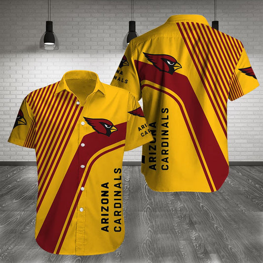 Arizona Cardinals Personalized Button Shirt and T-shirt 2