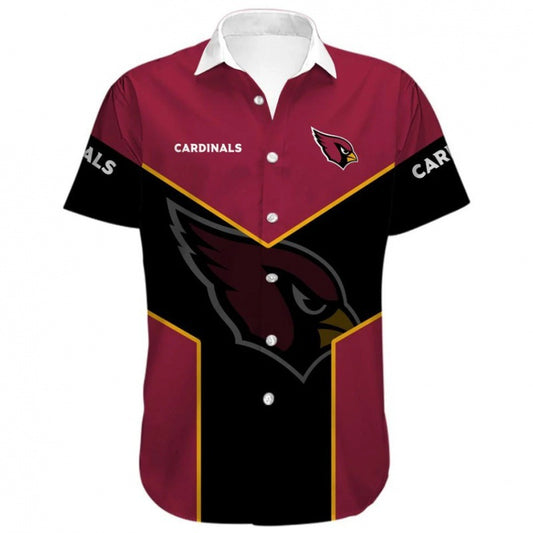 Arizona Cardinals Personalized Button Shirt and T-shirt 6