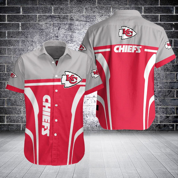 Kansas City Chiefs 2 (6) Personalized Hawaiian Button down shirt