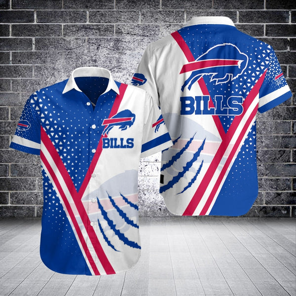 Buffalo Bills 2 (9) Personalized Hawaiian Button down shirt