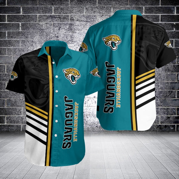 Jacksonville Jaguars 2 (1) Personalized Hawaiian Button down shirt