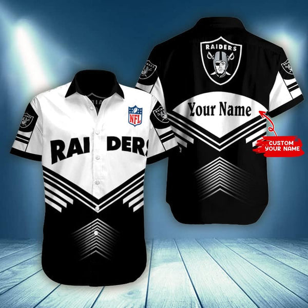 Las Vegas Raiders 2 (21) Personalized Hawaiian Button down shirt