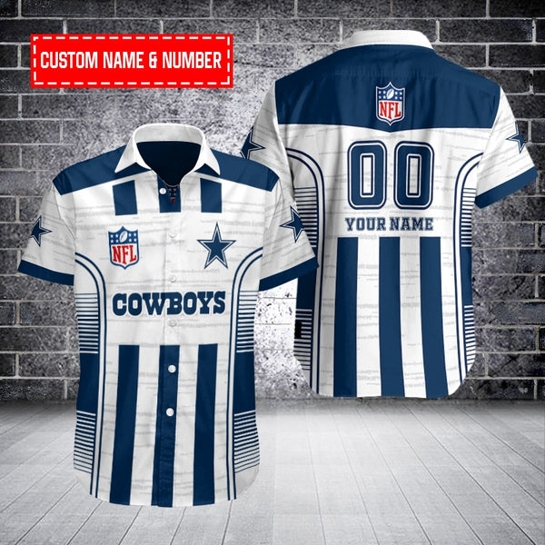 Dallas Cowboys 2 (41) Personalized Hawaiian Button down shirt
