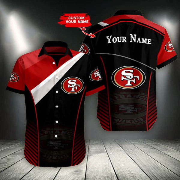 San Francisco 49ers 2 (32) Personalized Hawaiian Button down shirt