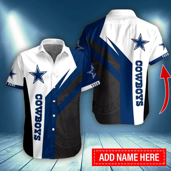 Dallas Cowboys 2 (44) Personalized Hawaiian Button down shirt