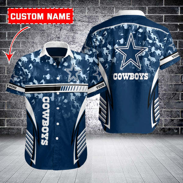 Dallas Cowboys 2 (46) Personalized Hawaiian Button down shirt