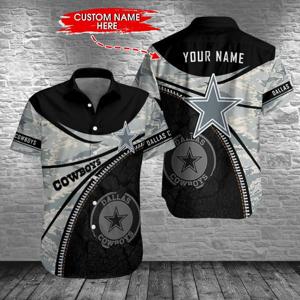 Dallas Cowboys 2 (20) Personalized Hawaiian Button down shirt
