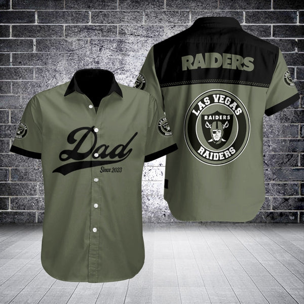Las Vegas Raiders 2 (10) Personalized Hawaiian Button down shirt