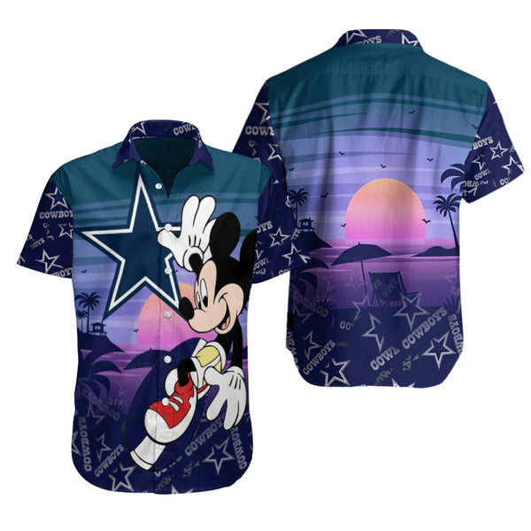 Dallas Cowboys 2 (24) Personalized Hawaiian Button down shirt