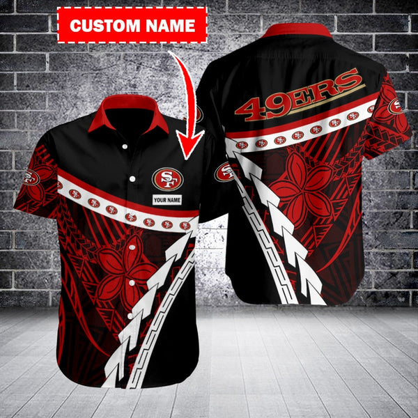 San Francisco 49ers 2 (11) Personalized Hawaiian Button down shirt