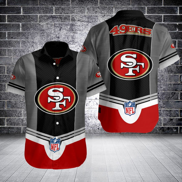 San Francisco 49ers 2 (14) Personalized Hawaiian Button down shirt