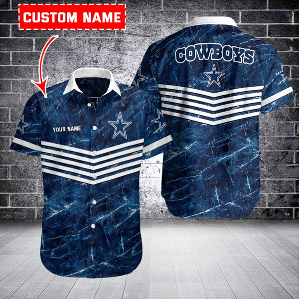 Dallas Cowboys 2 (28) Personalized Hawaiian Button down shirt