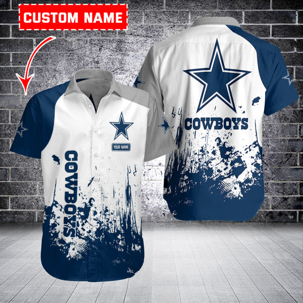 Dallas Cowboys 2 (29) Personalized Hawaiian Button down shirt