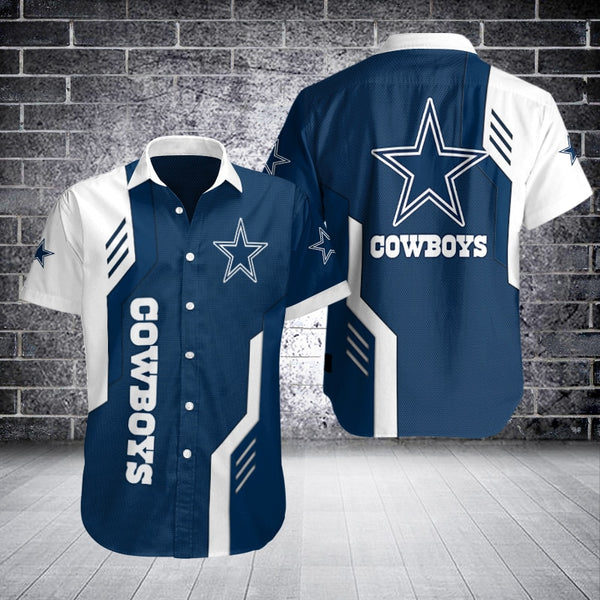 Dallas Cowboys 2 (30) Personalized Hawaiian Button down shirt