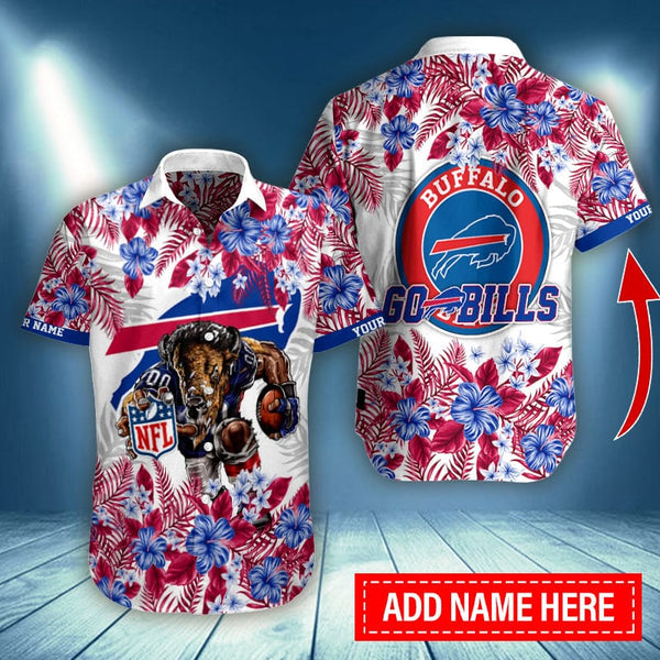 Buffalo Bills 2 (7) Personalized Hawaiian Button down shirt