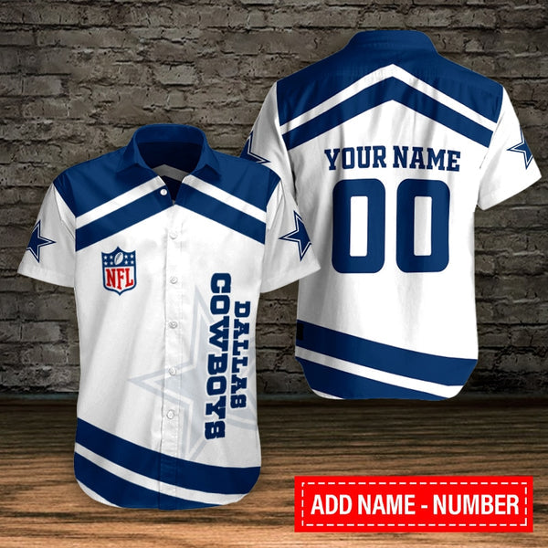 Dallas Cowboys 2 (31) Personalized Hawaiian Button down shirt