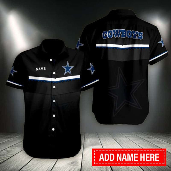 Dallas Cowboys 2 (33) Personalized Hawaiian Button down shirt
