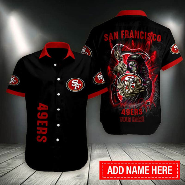 San Francisco 49ers 2 (17) Personalized Hawaiian Button down shirt