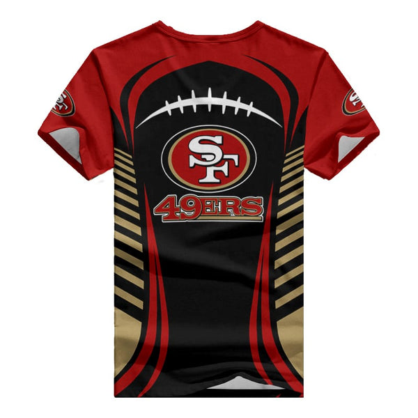 San Francisco 49ers 1 (69) Personalized V-neck Women T-shirt