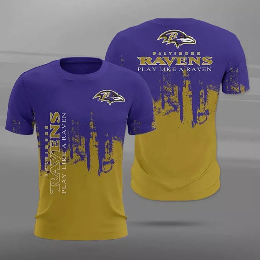 Baltimore Ravens Personalized Unisex T-shirt A05