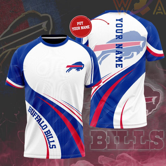 Buffalo Bills Personalized 3D T-shirt A01