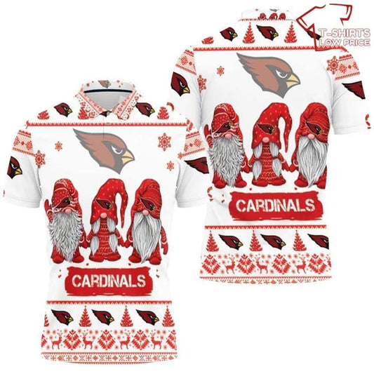 Arizona Cardinals Personalized Adult Polo Shirt 014
