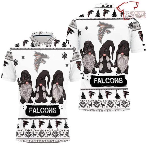 Atlanta Falcons Personalized Adult Polo Shirt 014