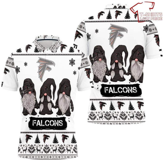 Atlanta Falcons Personalized Adult Polo Shirt 014