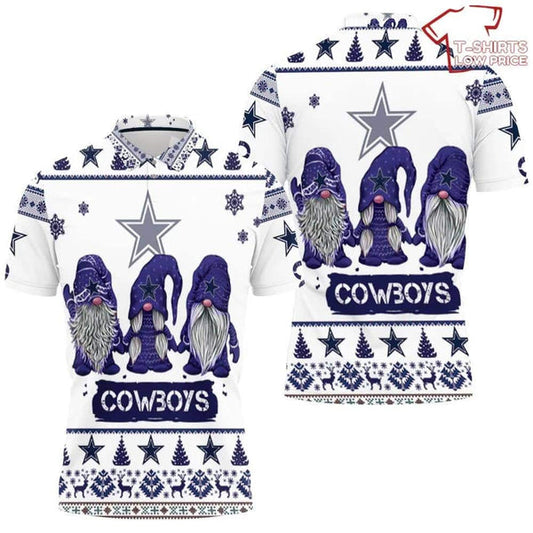 Dallas Cowboys Personalized Adult Polo Shirt 014