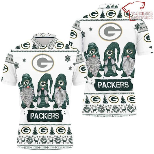 Green Bay Packers Personalized Adult Polo Shirt 014