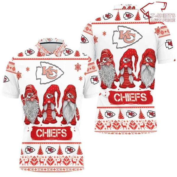 Kansas City Chiefs Personalized Adult Polo Shirt 014