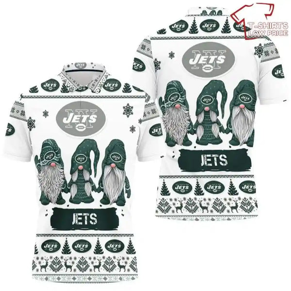 New York Jets Personalized Adult Polo Shirt 014