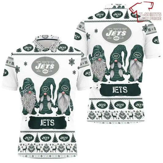 New York Jets Personalized Adult Polo Shirt 014