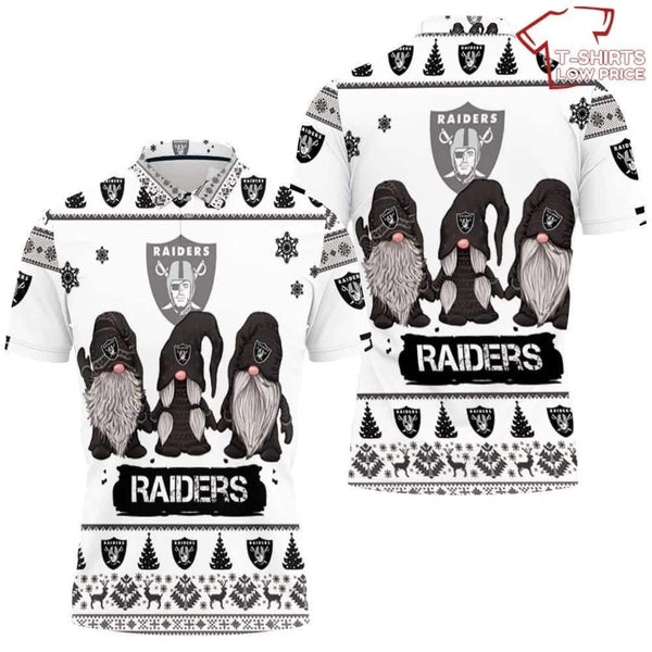 Las Vegas Raiders Personalized Adult Polo Shirt 014