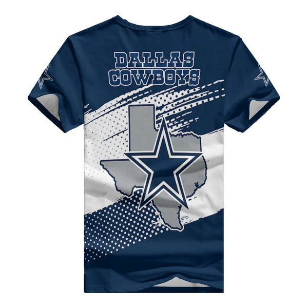 Dallas Cowboys 1 (119) Personalized V-neck Women T-shirt